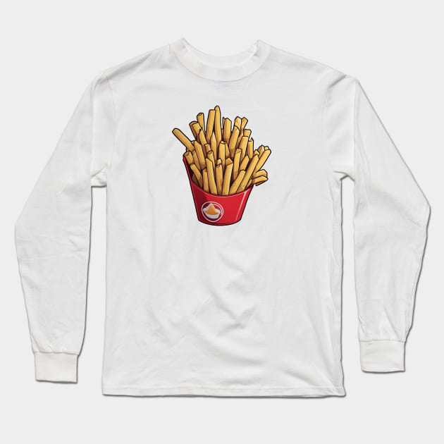 Fast food lover Long Sleeve T-Shirt by JPXD